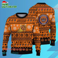 Phoenix Suns Snowy Night Ugly Christmas Sweater