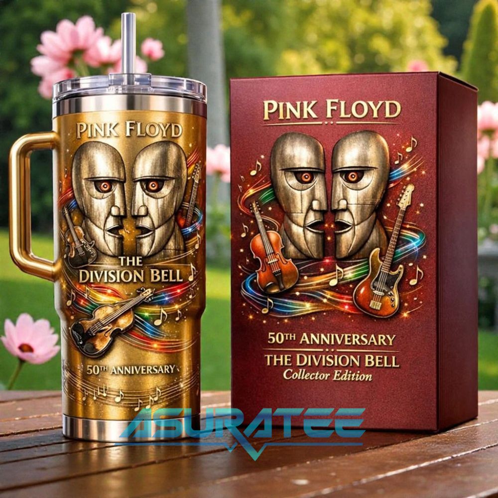 Pink Floyd 50th Anniversary The Division Bell YETI Tumbler