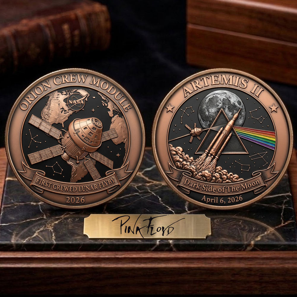 Pink Floyd x Artemis II Commemorative Coin – TANTN22394