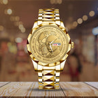 Pitbull Alloy Luxury Quartz Watch – GNE4883