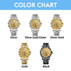 Pitbull Alloy Luxury Quartz Watch – GNE4883