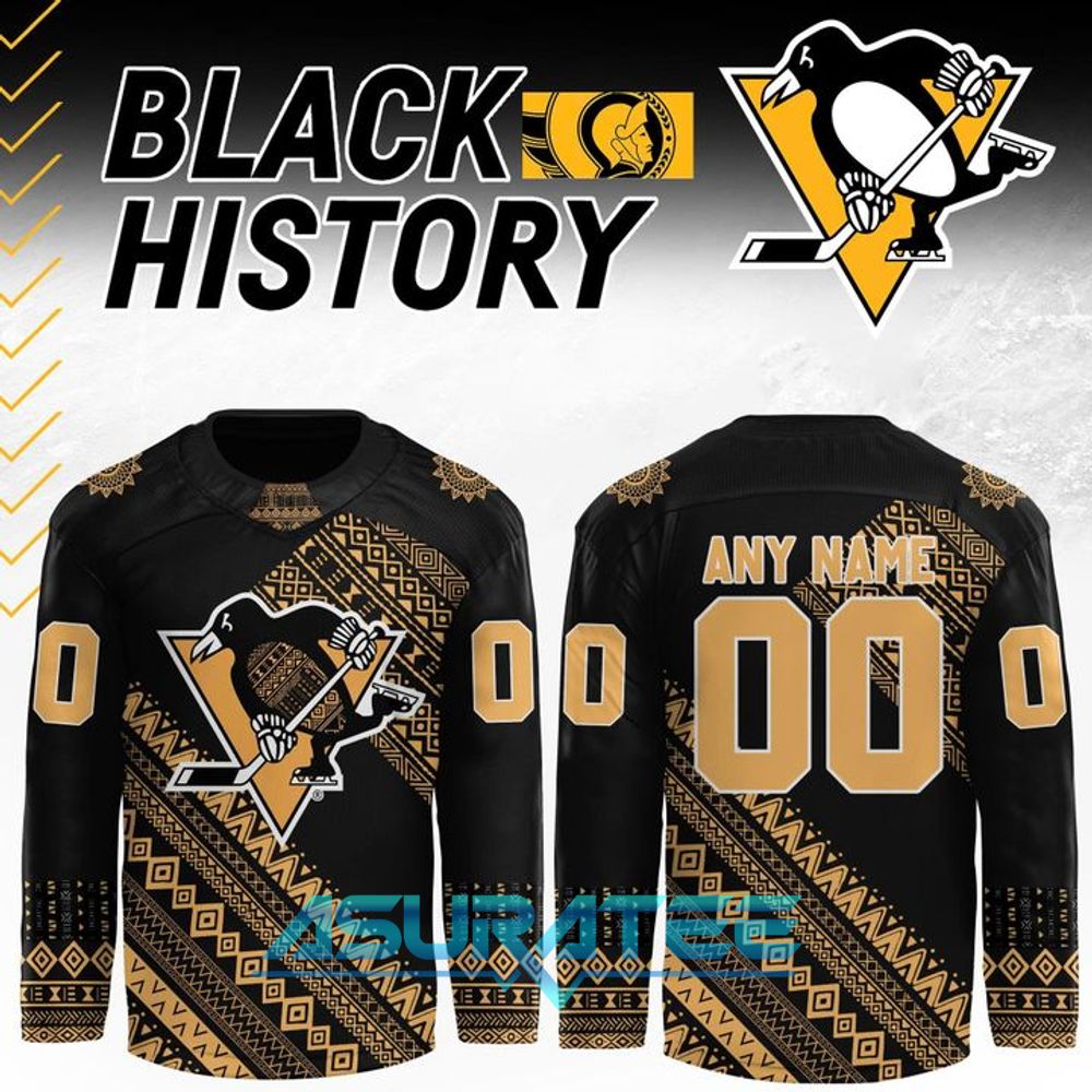 Pittsburgh Penguins 2026 Black History Month Special Hockey Jersey