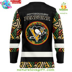 Pittsburgh Penguins Black Hockey History Night Jersey NHL