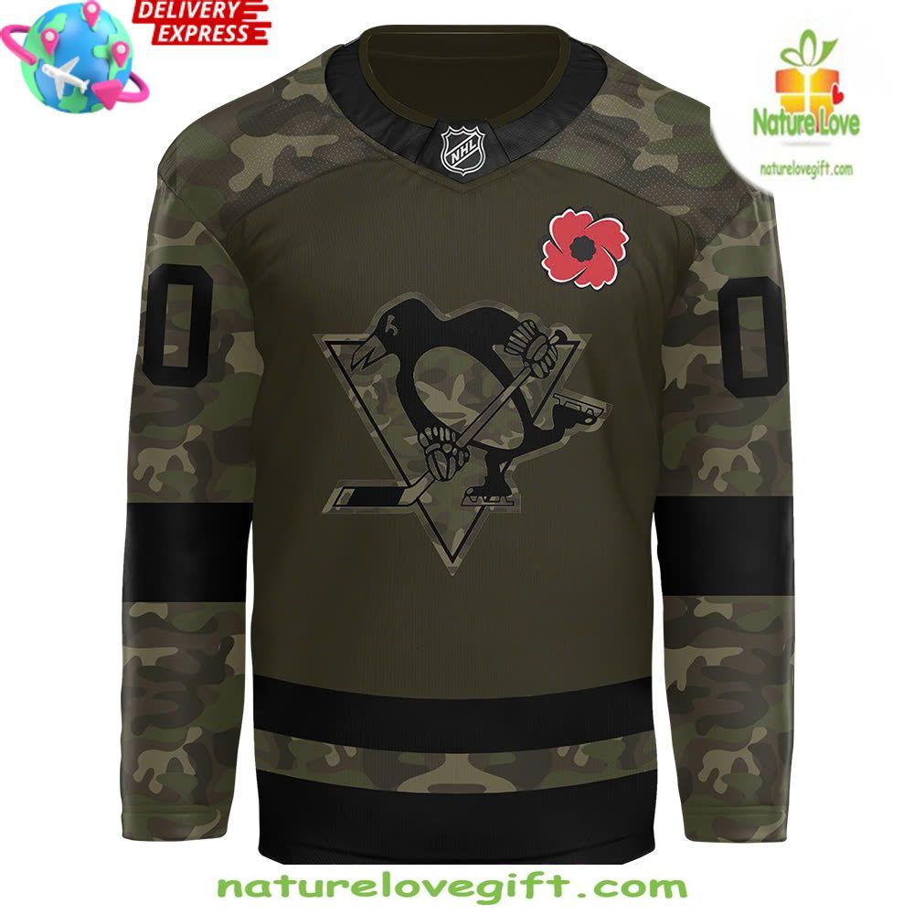 Pittsburgh Penguins 2026 Military Appreciation Jersey Hockey