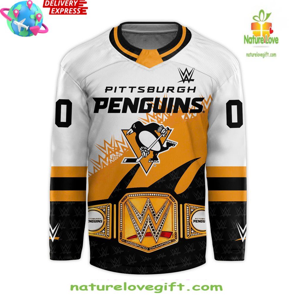 Pittsburgh Penguins WWE Night 2026 Hockey Jersey