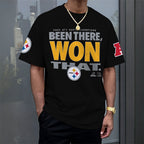 Pittsburgh Steelers 2025 AFC North Champions 3D Apparel – MAITM14337