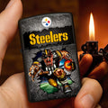 Pittsburgh Steelers Zippo Lighter Case (No Insert) – HOATT13336