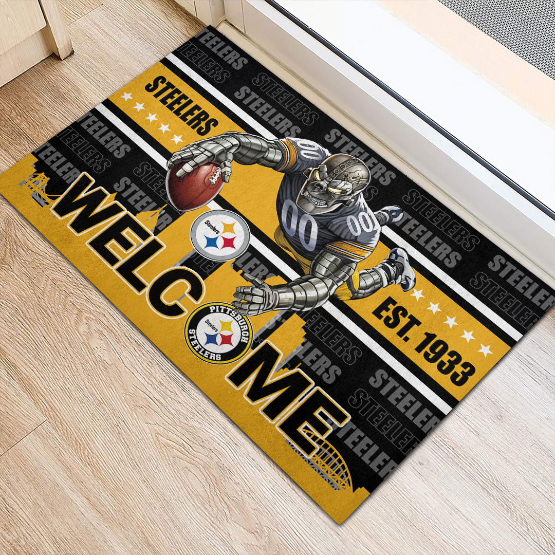 Pittsburgh Steelers Custom Doormat – HOATT12855
