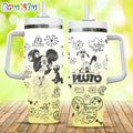 Pluto Dog Life Is Better With A Dog Stanley Tumbler 40oz, Disney Stanley Tumbler