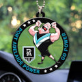 Port Adelaide FC Custom Shape 2-sided Acrylic Car Ornament – HOATT13360