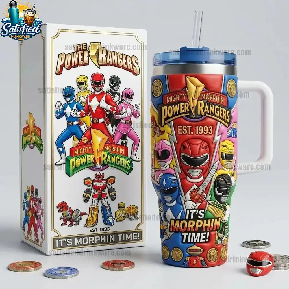Power Rangers It’s Morphin Time! Commemorative Tumbler