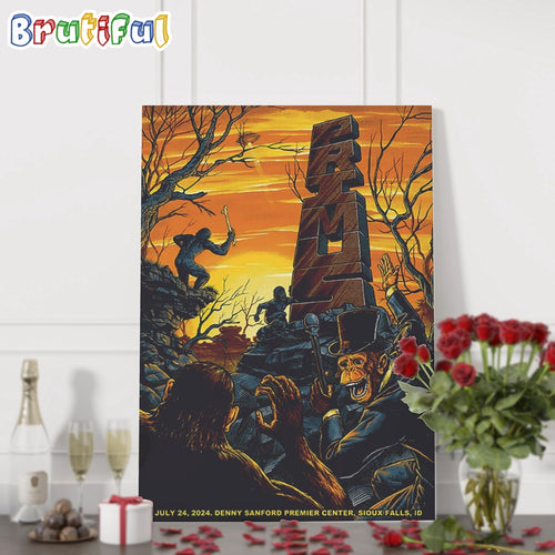 Primus July 24 2024 Denny Sanford PREMIER Center Sioux Falls SD Wall Art Poster Canvas
