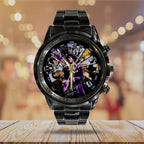Prince Black Stainless Steel Watch - TANTN25157