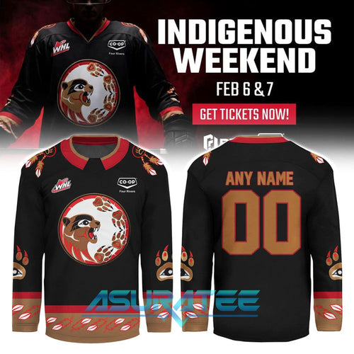 Prince George Cougars x 2026 Indigenous Weekend Hockey Jersey