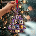 Prince Iconic Album Covers Tiered Personalized Christmas Ornament