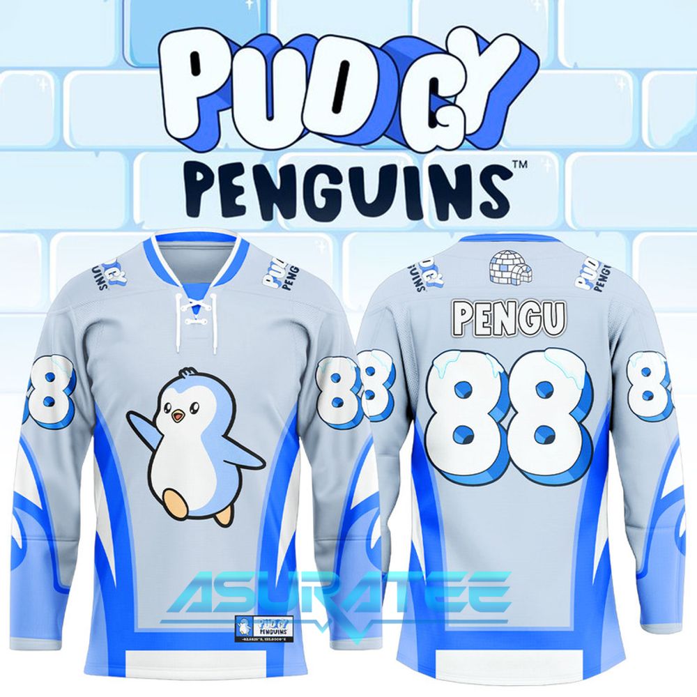 Pudgy Penguins Pengu Limited Edition Hockey Jersey