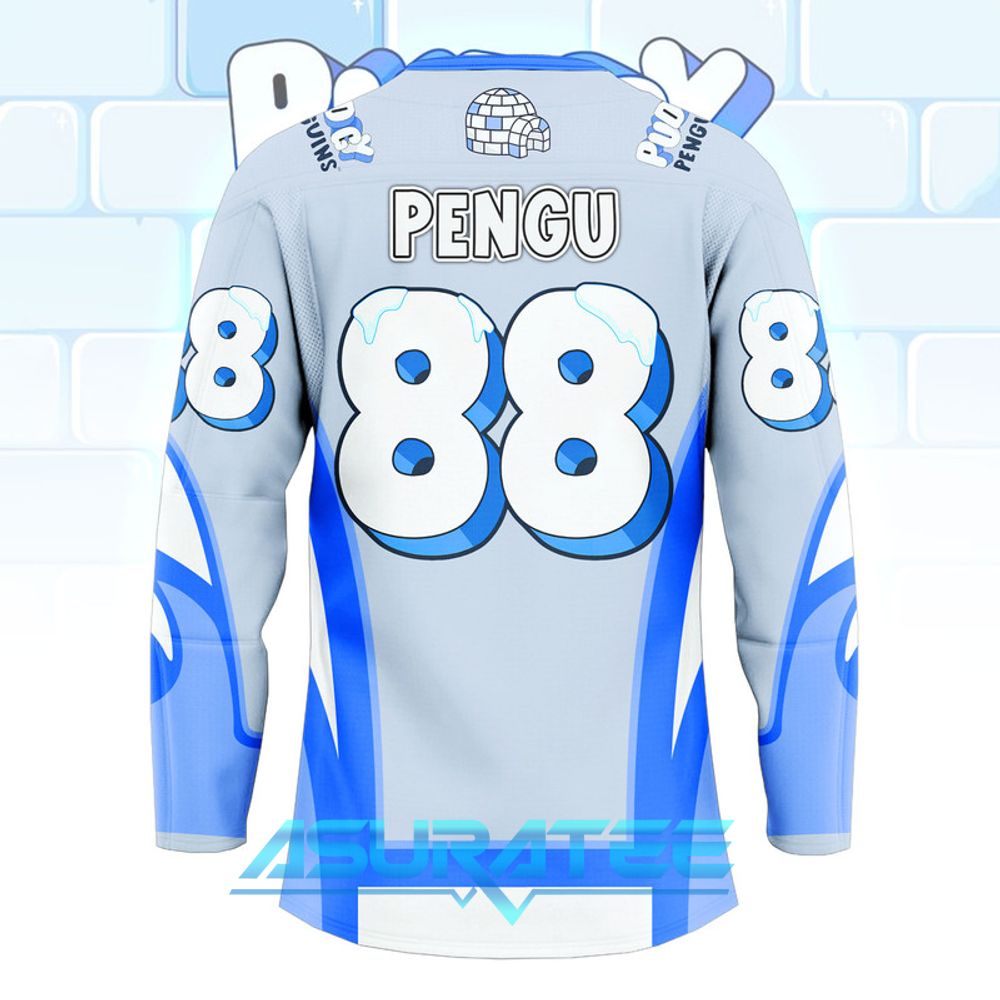 Pudgy Penguins Pengu Limited Edition Hockey Jersey