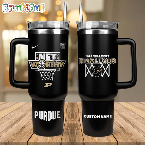Purdue Boilermakers 2024 NCAA Men’s Basketball Tournament March Madness Final Four Stanley Tumbler 40oz