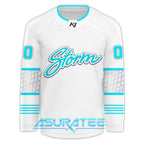 Quad City Storm x Winter Classic Whiteout 2025 Hockey Jersey