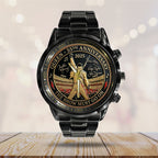 Queen x Freddie Mercury 55th Anniversary Black Stainless Steel Watch – TMTHU3122