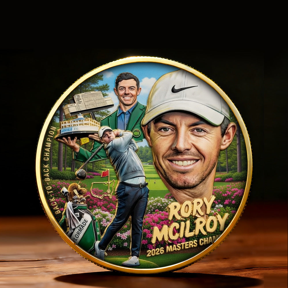 Masters Tournament x Rory McIlroy 2026 Champion Commemorative Coin – TMTHU5104