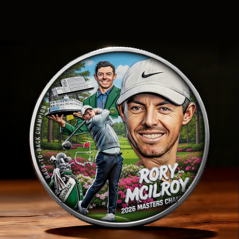 Masters Tournament x Rory McIlroy 2026 Champion Commemorative Coin – TMTHU5104