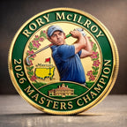 Masters Tournament x Rory McIlroy 2026 Champion Commemorative Coin – TMTHU5106