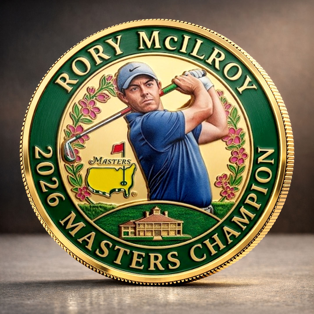 Masters Tournament x Rory McIlroy 2026 Champion Commemorative Coin – TMTHU5106