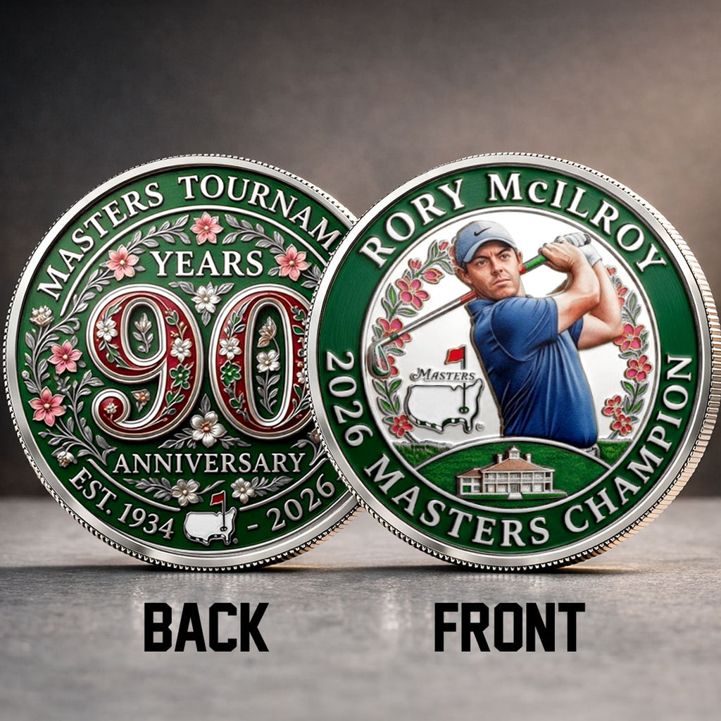 Masters Tournament x Rory McIlroy 2026 Champion Commemorative Coin – TMTHU5106