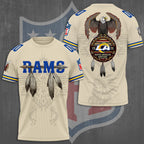Los Angeles Rams x Native American Heritage 3D Apparel – TMTHU982