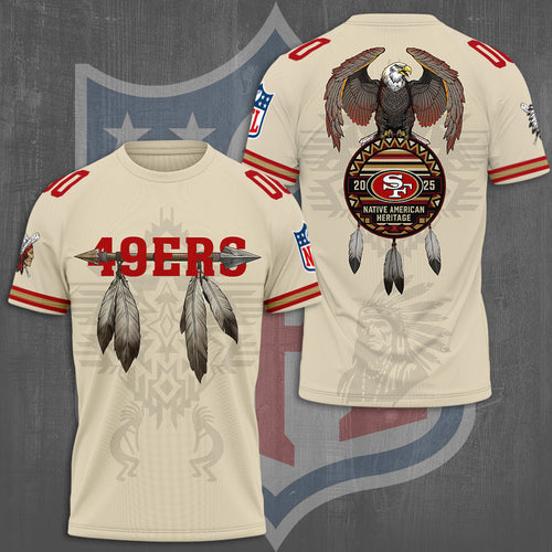 San Francisco 49ers x Native American Heritage 3D Apparel – TMTHU983