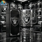 Raiders 40oz Collector Edition With Handle Yeti Tumbler