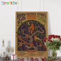 Railroad Earth, Leftover Salmon And Yonder Mountain String Band Summer Tour 2024 Wall Art Poster Canvas