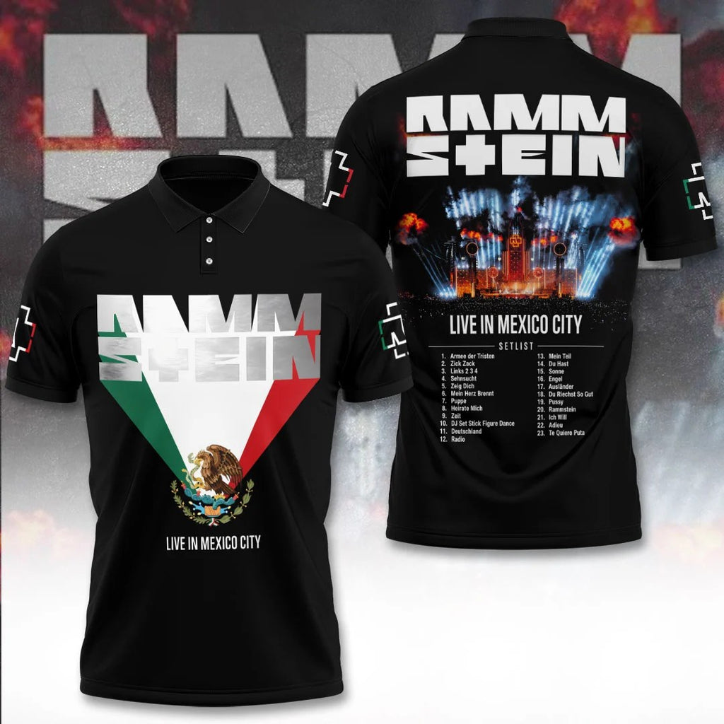 Rammstein Live In Mexico City 3D Apparel – TANTN25714
