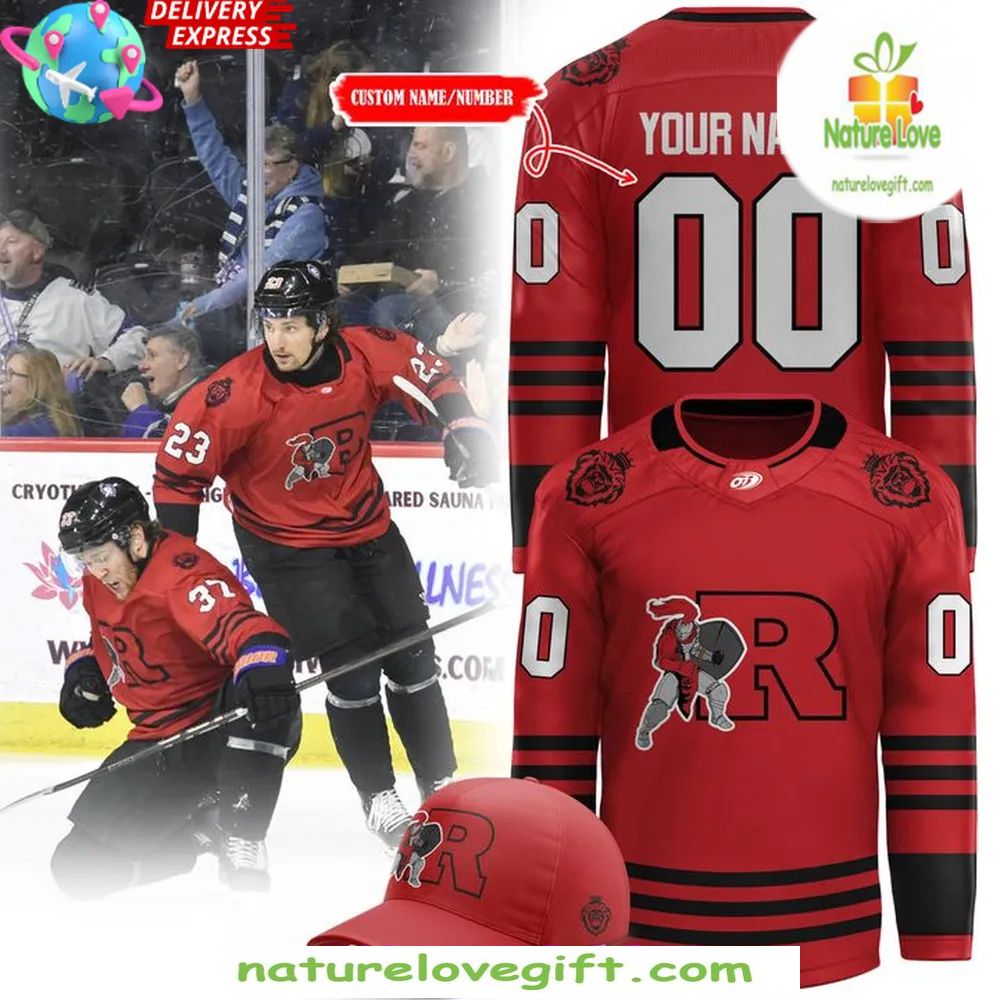 2026 Red Knights Hockey Jersey Reading Team Uniform