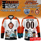 Reading Royals 2025 Philadelphia Flyers Night Hockey Jersey