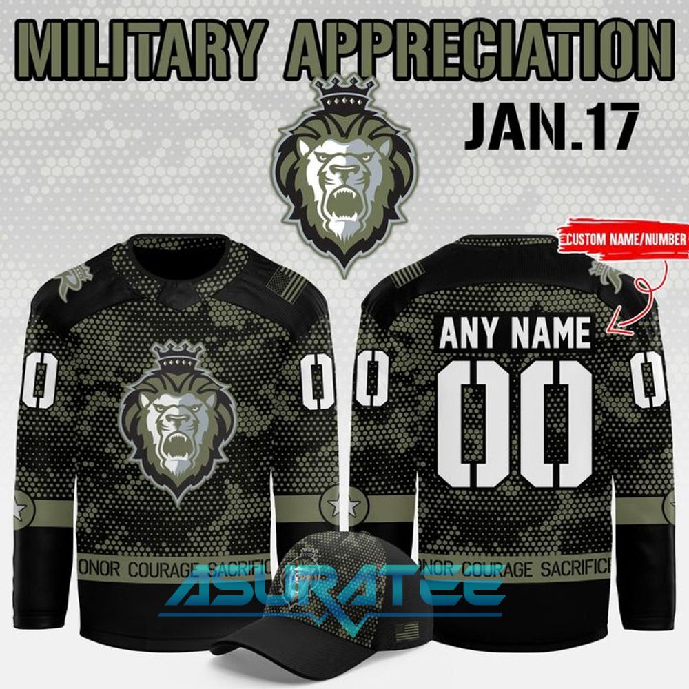 Reading Royals x Military Appreciation Night 2026 Hockey Jersey
