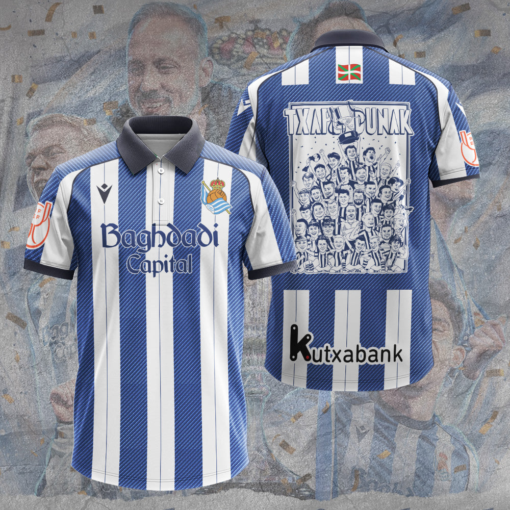 Real Sociedad Champions Copa del Rey 2026 3D Apparel – GNE6071