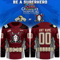Red Deer Rebels Be A Super Hero 2026 Hockey Jersey