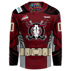 Red Deer Rebels Be A Super Hero 2026 Hockey Jersey