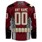 Red Deer Rebels Be A Super Hero 2026 Hockey Jersey