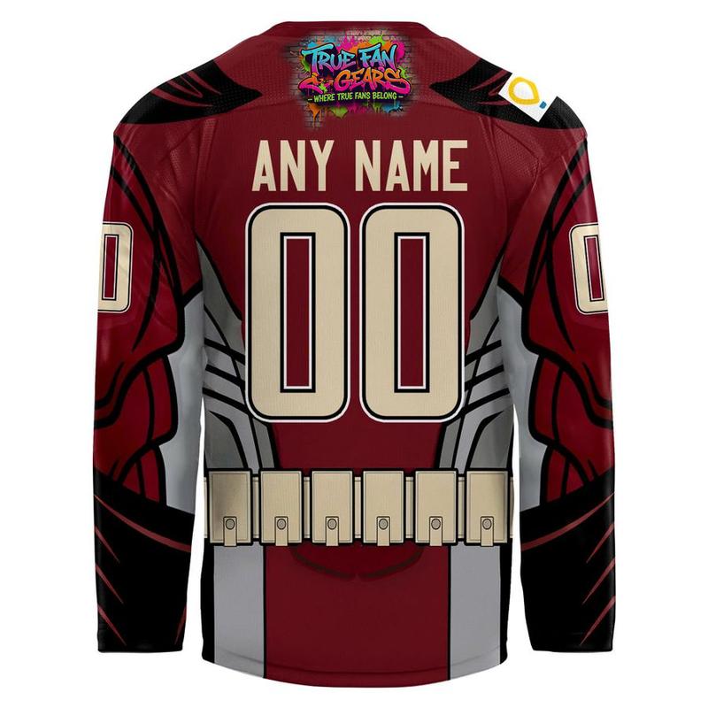 Red Deer Rebels Be A Super Hero 2026 Hockey Jersey