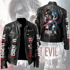 Resident Evil Motorcycle Leather Jacket – TMTHU4407