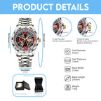 Resident Evil Requiem Alloy Luxury Quartz Watch – TANTN21911