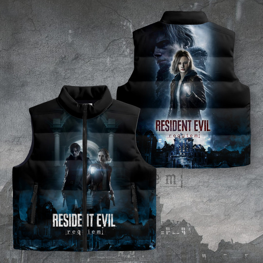 Resident Evil 3D Sleeveless Down Jacket – GNE53301.7
