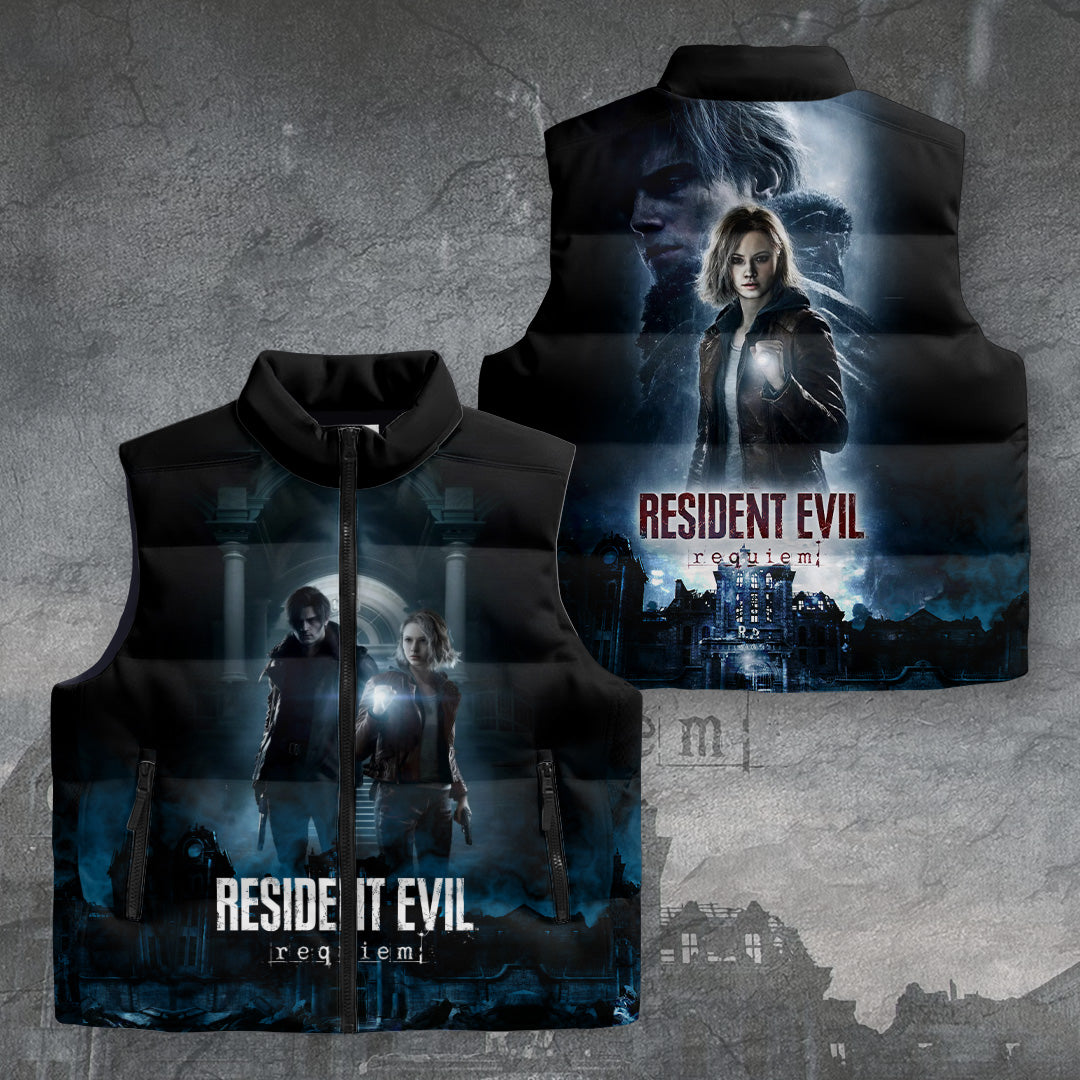 Resident Evil 3D Sleeveless Down Jacket – GNE53301.7