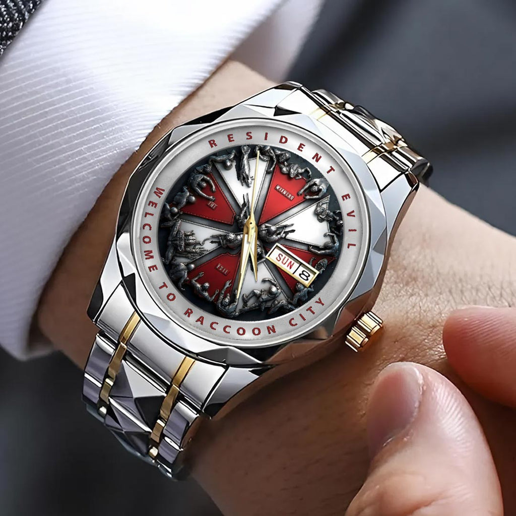 Resident Evil Requiem Alloy Luxury Quartz Watch – HOATT16488