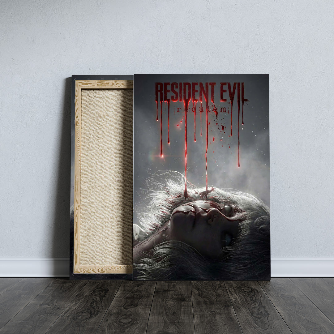 Resident Evil Requiem Rectangle Canvas With Inner Frame – GNE5300