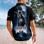 Resident Evil Requiem Short Sleeve Button-Down Shirt – GNE53301.4