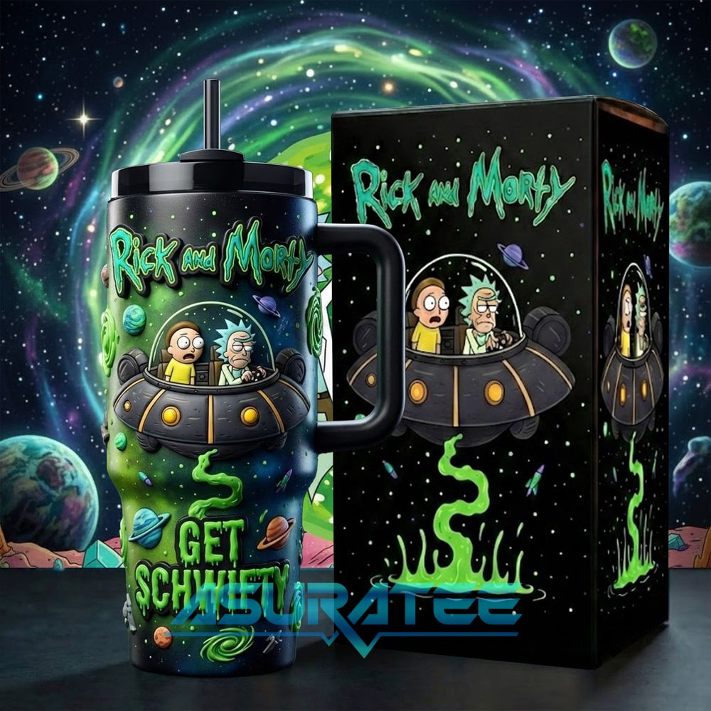 Rick and Morty Get Schwifty YETI Tumbler